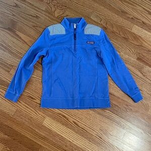 Vineyard Vines Blue Cotton Pullover small